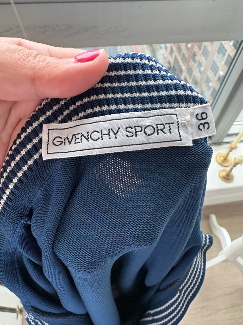Vintage Givenchy Cotton Sweater - Picture 4 of 4